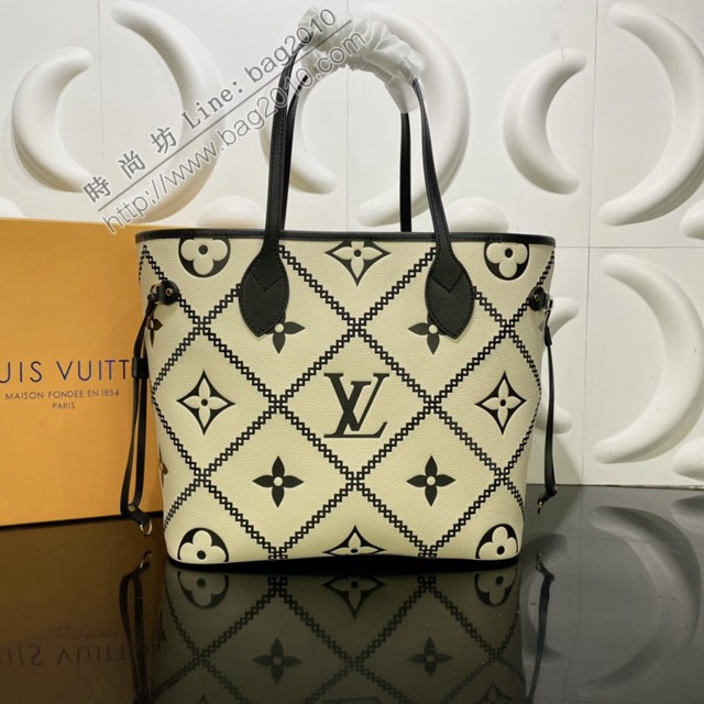 路易威登2022专柜新款女士手袋 M46039 M46040 路易威登Neverfull手袋 LV女款手提购物袋  ydh4643